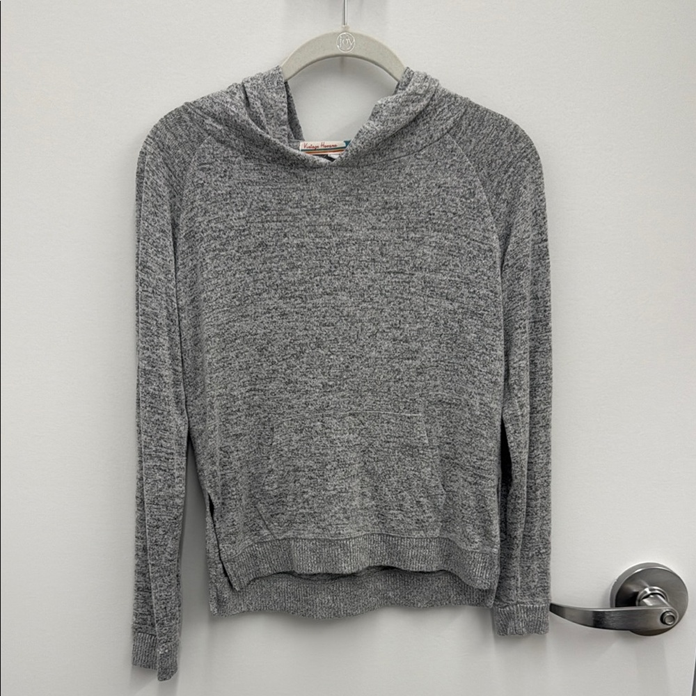 COPY - Vintage Havana marbled gray summer hoodie